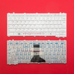 Клавиатура для ноутбука Toshiba M900, T130, U500 белая